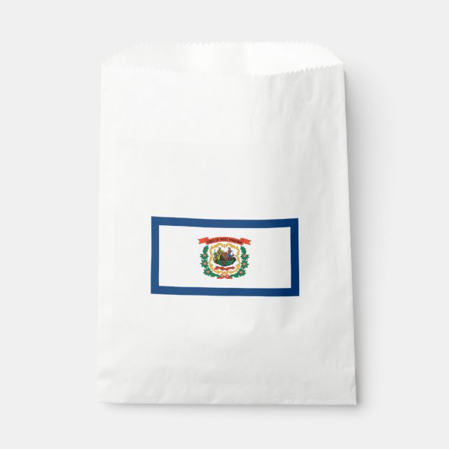 Sacolinha Bandeira do Estado da Virgínia Ocidental (Frente)