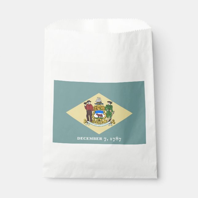Sacolinha Bandeira do Estado de Delaware (Frente)