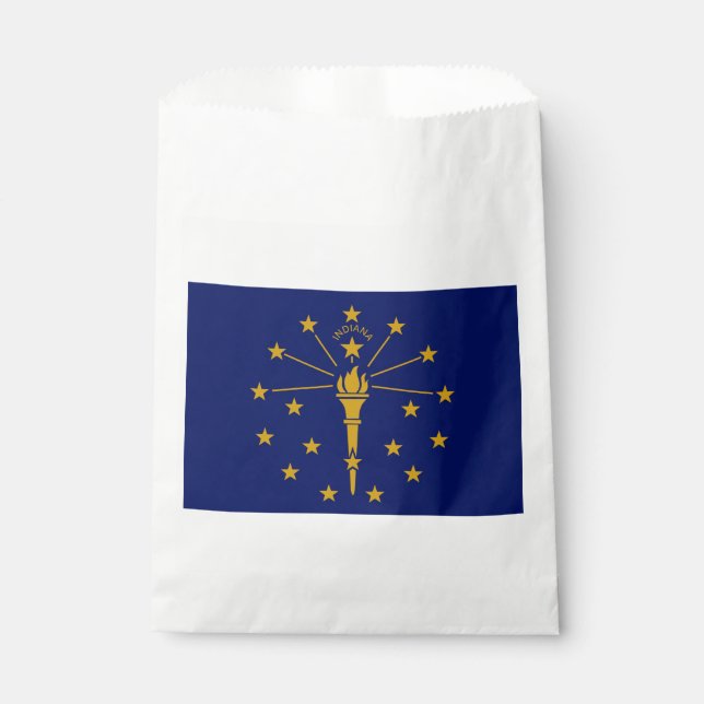Sacolinha Bandeira do estado de Indiana (Frente)