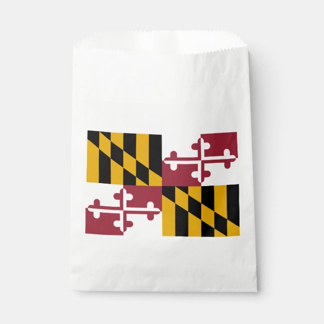 Sacolinha Bandeira do estado de Maryland (Frente)