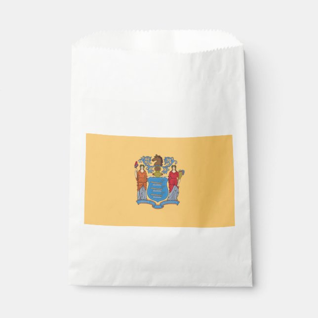 Sacolinha Bandeira do Estado de Nova Jersey (Frente)