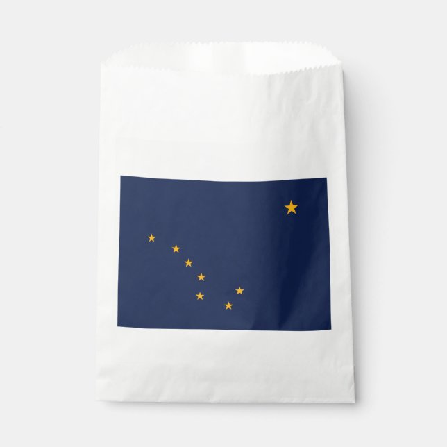 Sacolinha Bandeira do Estado do Alasca (Frente)
