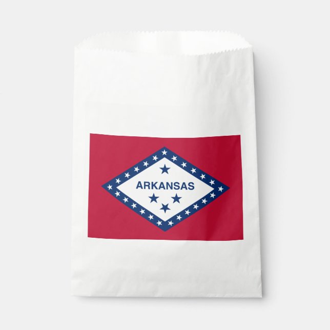 Sacolinha Bandeira do Estado do Arkansas (Frente)