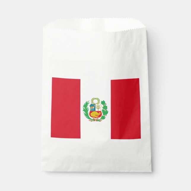 Sacolinha Bandeira do Peru (Frente)
