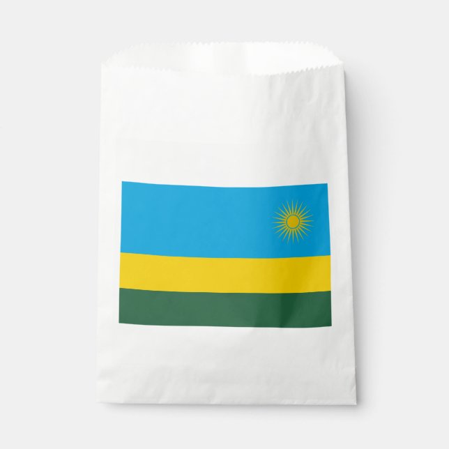 Sacolinha Bandeira do Ruanda (Frente)