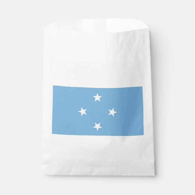 Sacolinha Bandeira dos Estados Federados da Micronésia (Frente)