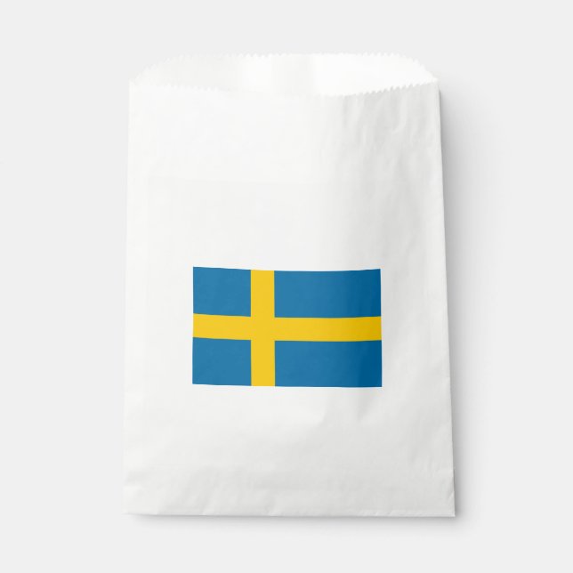Sacolinha Bandeira sueca (Suecia) (Frente)