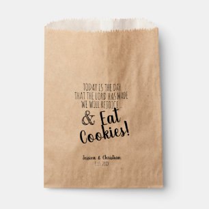 Sacolinha Bar de Buffet de Cookie Verse da Bíblia Cristã