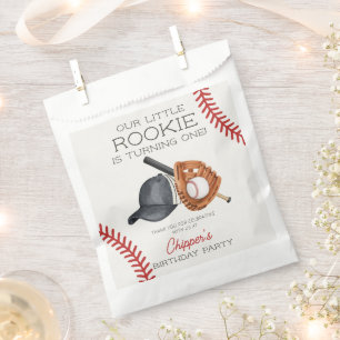 Sacolinha Baseball Little Rookie em Casa no Aniversário