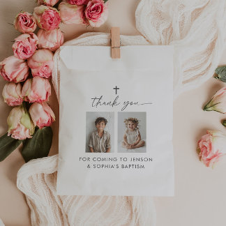 Sacolinha Batismo Conjunto 2 Foto