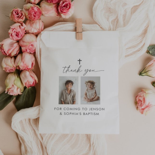 Sacolinha Batismo Conjunto 2 Foto (Criador carregado)