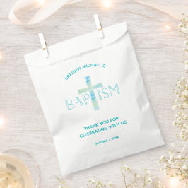 Sacolinha Batismo Favor Bag - Personalizado - Cruzamento de