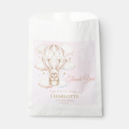 Sacolinha Beary Sweet Hot Air Balloon 1st Birthday