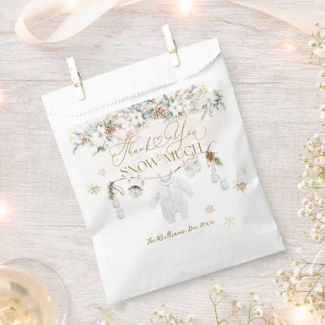 Sacolinha Bebê É Frio Fora Do Chá de fraldas Mais Próximo (Cortado)