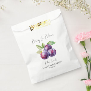 Sacolinha Bebê Em Blogue l Plum Seeds Chá de fraldas
