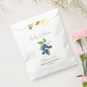Sacolinha Bebê no Bloom l Blueberry Seeds Chá de fraldas