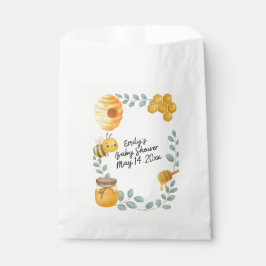 Sacolinha Bee Baby Shower Favor Bag