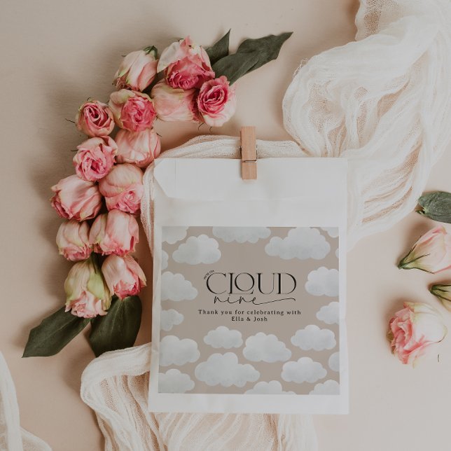 Sacolinha Beige natural cloud nove chá moderna na moda (Criador carregado)