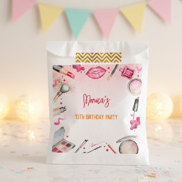 Sacolinha Beleza e maquiagem festa de aniversário spa