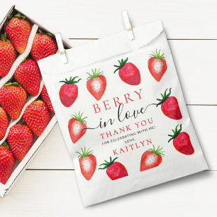 Sacolinha Berry In Love Strawberry Chá de panela
