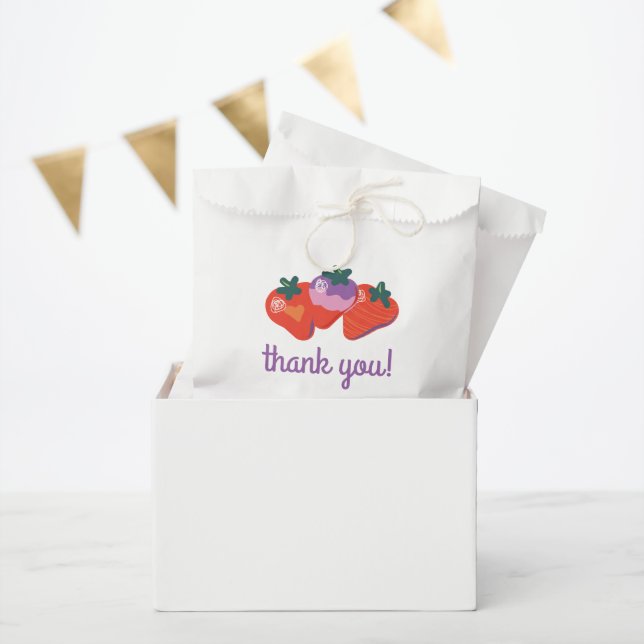 Sacolinha Berry Special Strawberry Birthday (Festa)