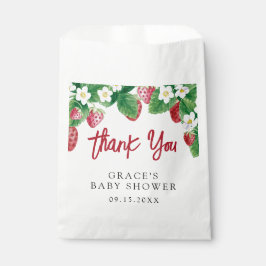 Sacolinha Berry Sweet Chá de fraldas Obrigado