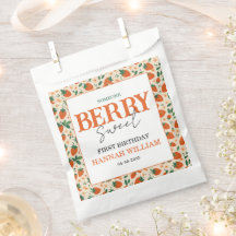 Berry Sweet Strawberry 1st Birthday Party