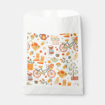 bicicleta de jardim de chalé