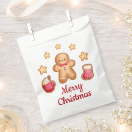 Sacolinha Biscoito de Natal Bonito Feliz Natal