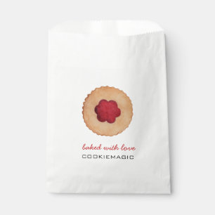 Sacolinha Biscoito ilustração em aquarela Cookie de Natal