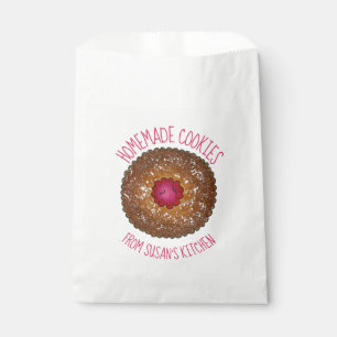 Sacolinha Biscoitos De Framboesa Linzer Torte Homemade Fabri