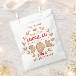 Sacolinha Biscoitos de Gingerpão bonito Natal