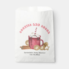 Sacolinha Biscoitos de Natal e chás de fraldas de cacau