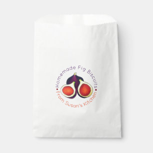 Sacolinha Biscoitos Fig Homemade Cookies Fitas Por