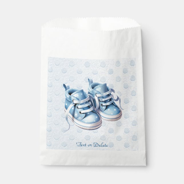 Sacolinha Blue Baby Calçados Favor Bag (Frente)