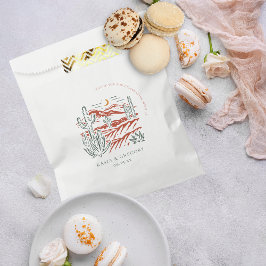 Sacolinha Boho Cactus Desert | Bolsas De Casamento