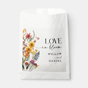 Sacolinha Boho De Flores Presas