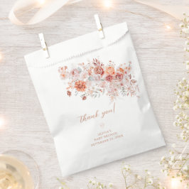 Sacolinha Boho Floral Baby Brunch Obrigado