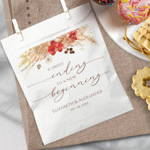 Sacolinha Boho Floral Novo casamento entre recém-nascidos