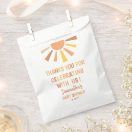 Sacolinha Boho Sunshine Chá de fraldas