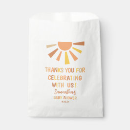 Sacolinha Boho Sunshine Chá de fraldas