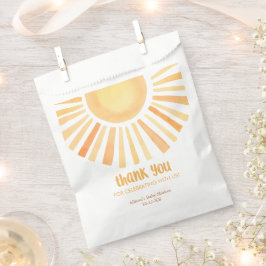 Sacolinha Boho sunshine chá de fraldas neutro por sexo