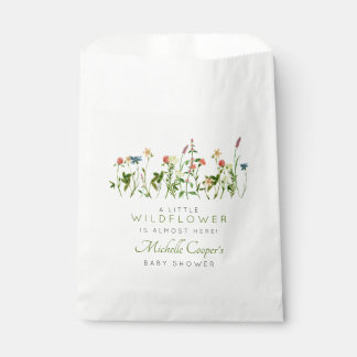 Sacolinha Boho Wildflower Chá de fraldas