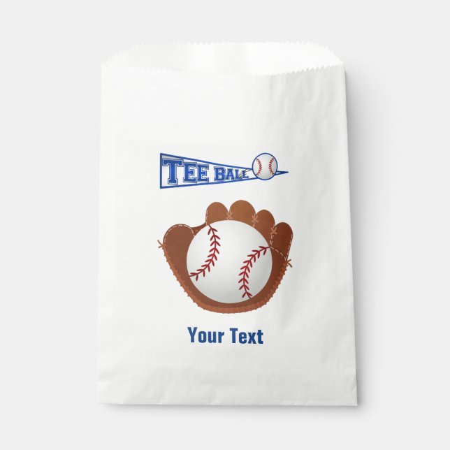 Sacolinha Bola de Tee - Bolsas de Favor Branco (Frente)