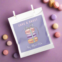 Bolo de Macaron e produtos de pastelaria