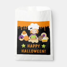 Bolos de Halloween e Menina Ruiva de Assar