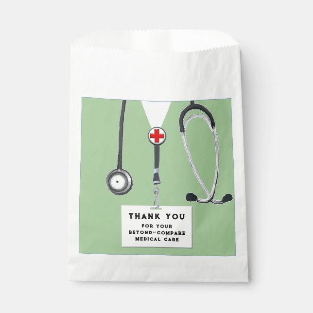 Sacolinha Bolsa de Agradecimento para Enfermeira (Frente)