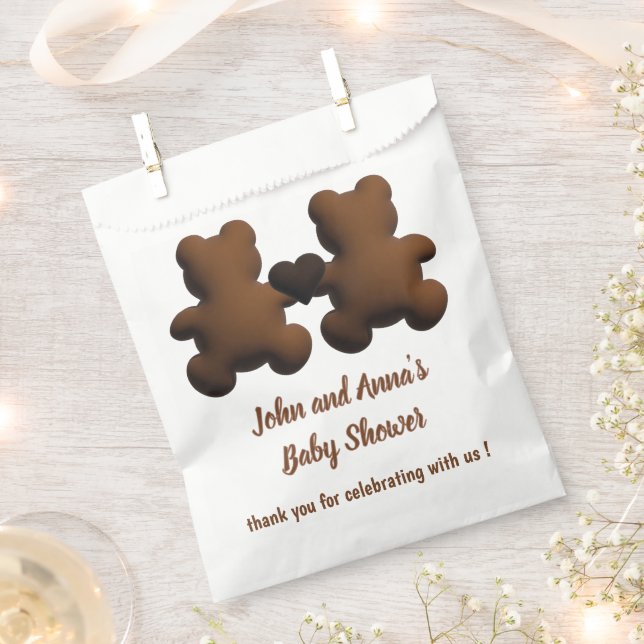Sacolinha Bolsa de Chá de fraldas de chocolate bonito (Cortado)