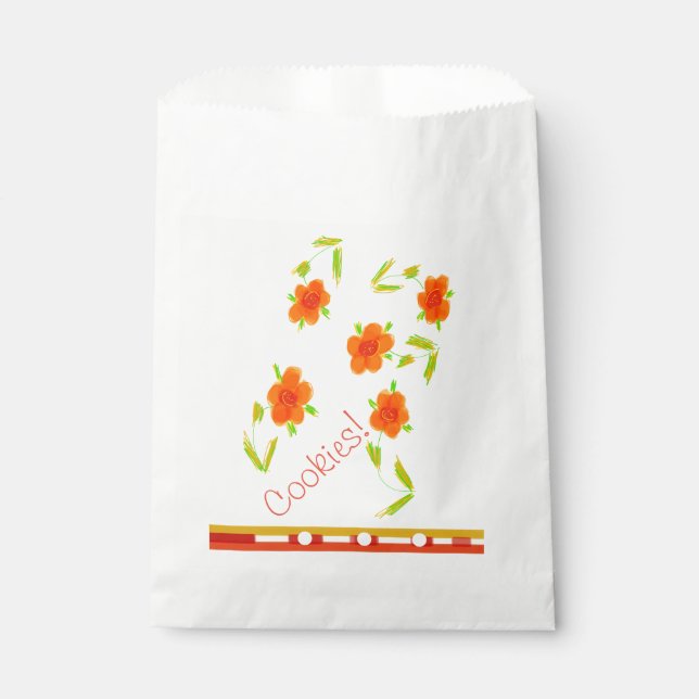 Sacolinha Bolsa de Cookies do Designer (Frente)
