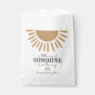 Sacolinha bolsa de favor solar para chá de fraldas ou aniver